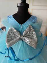 Load image into Gallery viewer, BT1601 Azure Angel: Whimsical Waves of Blue for Your Little Princess