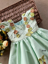 Load image into Gallery viewer, BT1746 Enchanted Garden Party Frock - Whimsical Elegance for Little Ones