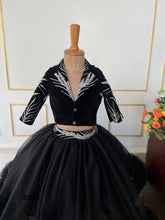 Load image into Gallery viewer, BT2054 🖤 Midnight Star Party Ensemble for Little Fashionistas 🖤