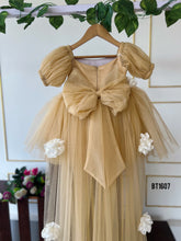 Load image into Gallery viewer, BT1607 Golden Grace Floral Fantasy Dress