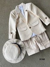 Load image into Gallery viewer, BT2085 🌞 Little Gentleman’s Summer Charm: Perfect for Every Occasion 🎩