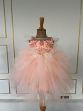 Load image into Gallery viewer, BT1980 Peach Blossom Princess: A Dreamy Dress for Her Special Day