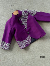 Load image into Gallery viewer, BT2082 💜 Regal Purple Boys Party Wear Sherwani: Elegance for Every Occasion 🎉