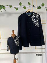Load image into Gallery viewer, BT2020 🌟 Dad & Son Matching Embroidered Sherwani – Double the Elegance! 👔👦
