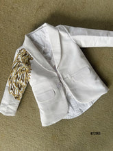 Load image into Gallery viewer, BT2063 Royal Party Wear Suit with Golden Lion Embroidery for Your Little Boys 👑✨