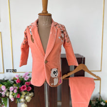 Load image into Gallery viewer, BT2290 🐼 Panda Paradise Velvet Suit – Cute, Playful & Classy! 🌿✨