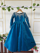 Load image into Gallery viewer, BT2232 🌟 Royal Blue Majesty: Family Twinning Ensemble for Grand Celebrations 🎭👑