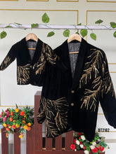 Load image into Gallery viewer, BT2182 Golden Glow Dad-Son Matching Suits ✨🖤