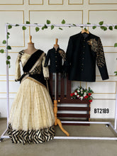 Load image into Gallery viewer, BT2189 Golden Roar Family Combo: Celebrate in Coordinated Elegance 🖤✨