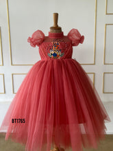 Load image into Gallery viewer, BT1765 Coral Castle Enchantment Dress for Little Dreamers