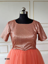 Load image into Gallery viewer, BT1495 Coral Elegance: Mommy & Baby Soiree Set