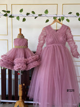 Load image into Gallery viewer, BT2211 Elegant Pink Mom-Daughter Gown Set 💕✨