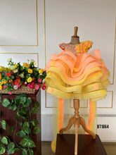 Load image into Gallery viewer, BT1864 Sunkissed Elegance: Sunset Glow Party Frock
