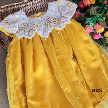 Load image into Gallery viewer, BT2256 ๐โจ Golden Princess Dress โ A Fairytale Look for Your Little Star ๐๐