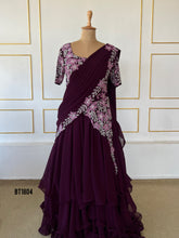 Load image into Gallery viewer, BT1804 Elegant Mom &amp; Baby Grace Combo – Enchanting Plum
