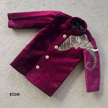 Load image into Gallery viewer, BT2249 🦁 The Royal Elephant Jacket – A Regal Look for Your Little Prince! 👑✨