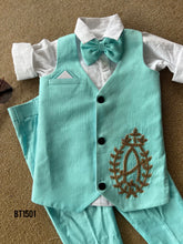 Load image into Gallery viewer, BT1501 Seaside Sophisticate: Boys&#39; Mint Green Ensemble
