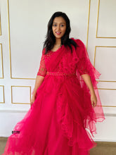 Load image into Gallery viewer, BT1791 Crimson Charm – Chic Mother & Baby Set