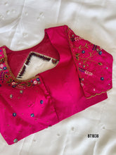 Load image into Gallery viewer, BT1838 Hand Work Designer Unstiched Blouse
