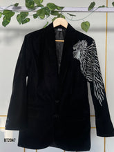 Load image into Gallery viewer, BT2047 🦁Dad King of the Jungle Embroidered Blazer for Dads