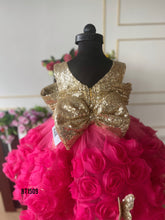 Load image into Gallery viewer, BT1509 Fuchsia Fantasy - Blossom Gala Dress