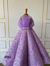 Load image into Gallery viewer, BT1913 Lavender Dream: Girls' Enchanted Party Gown