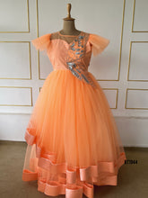 Load image into Gallery viewer, BT1944 Butterfly Dreams Orange Baby Dress