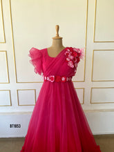 Load image into Gallery viewer, BT1853 Crimson Blossom Gala Gown - Celebrate Togetherness in Style!