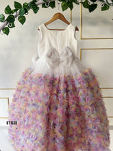 Load image into Gallery viewer, BT1639 Garden of Whimsy - Pastel Petal Party Dress for Cherubs
