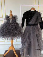 Load image into Gallery viewer, BT1896 Elegant Evening: Chic Mom & Baby Combo Dress