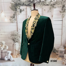 Load image into Gallery viewer, BT2600 - Men’s Royal Emerald Green Hand-Embroidered Jodhpuri