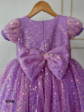Load image into Gallery viewer, BT1496 Lavender Sparkle – Baby's Enchanted Party Gown