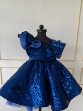 Load image into Gallery viewer, BT1755 Midnight Sparkle Sequin Dress for Little Stars