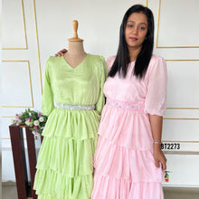 Load image into Gallery viewer, BT2273 Enchanting Mom & Baby Twirl Dress – A Fairytale Duo Look! 👩👧✨