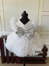 Load image into Gallery viewer, BT1625 Pompom Party Wear Frock For Baby Girls