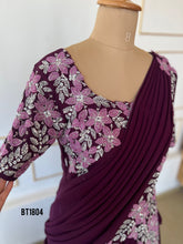 Load image into Gallery viewer, BT1804 Elegant Mom &amp; Baby Grace Combo – Enchanting Plum
