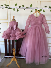 Load image into Gallery viewer, BT2211 Elegant Pink Mom-Daughter Gown Set 💕✨