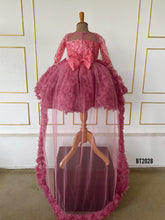 Load image into Gallery viewer, BT2028 🌹 Blush Rose Princess Dress – Perfect for Your Little Star 🌹