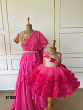 Load image into Gallery viewer, BT1881 Enchanted Fuchsia Fairy Frock for Little Stars