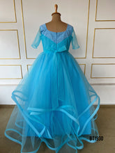 Load image into Gallery viewer, BT1930 Enchanting Blue Mom-Baby Matching Dresses