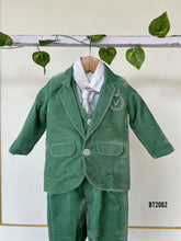 Load image into Gallery viewer, BT2062 Dapper Prince Party Wear Suit for Little Boys 🌟👶💚