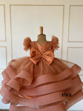 Load image into Gallery viewer, BT1836 Cinnamon Sparkle Butterfly Gown