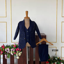 Load image into Gallery viewer, BT2289 ๐ Galaxy Glow Midnight Suit โ Dress Your Star in Elegance! ๐