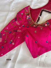 Load image into Gallery viewer, BT1838 Hand Work Designer Unstiched Blouse