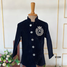 Load image into Gallery viewer, BT2269 Royal Father-Son Velvet Suit – A Timeless Duo Look for Grand Celebrations! 👨👦✨