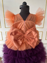 Load image into Gallery viewer, BT1752 Sunset Swirl Embellished Dress for Little Princesses
