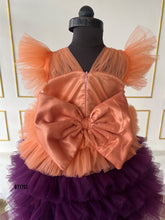 Load image into Gallery viewer, BT1752 Sunset Swirl Embellished Dress for Little Princesses