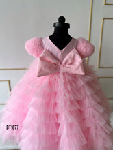 Load image into Gallery viewer, BT1677 Pink Puff &amp; Sparkles - Enchanting Party Gown for Little Charms
