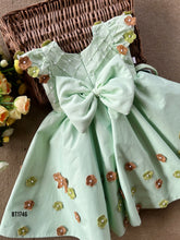 Load image into Gallery viewer, BT1746 Enchanted Garden Party Frock - Whimsical Elegance for Little Ones