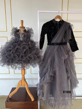 Load image into Gallery viewer, BT1896 Elegant Evening: Chic Mom & Baby Combo Dress